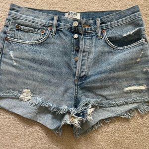 Agolde size 27 denim shorts